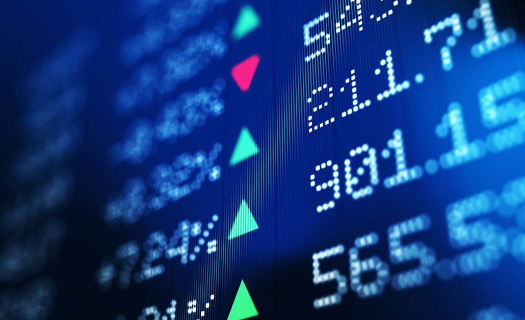 Financial and Technical Data Analysis Graph Showing Stock Market Trends